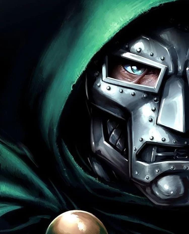 Dr Doom Portrait Print Poster