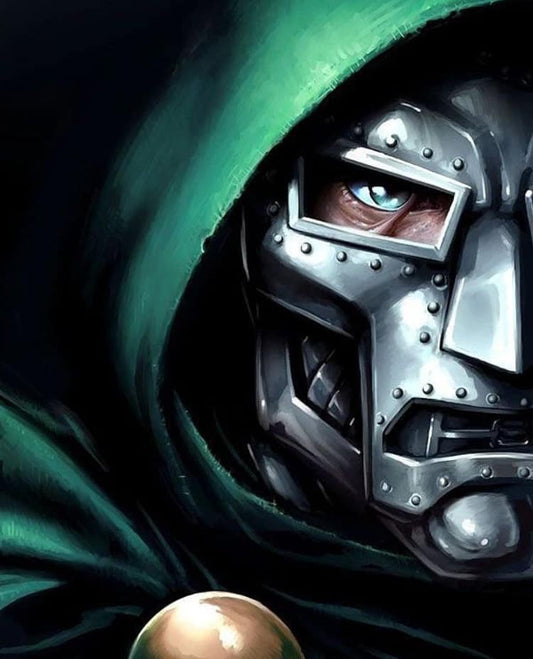 Dr Doom Portrait Print Poster