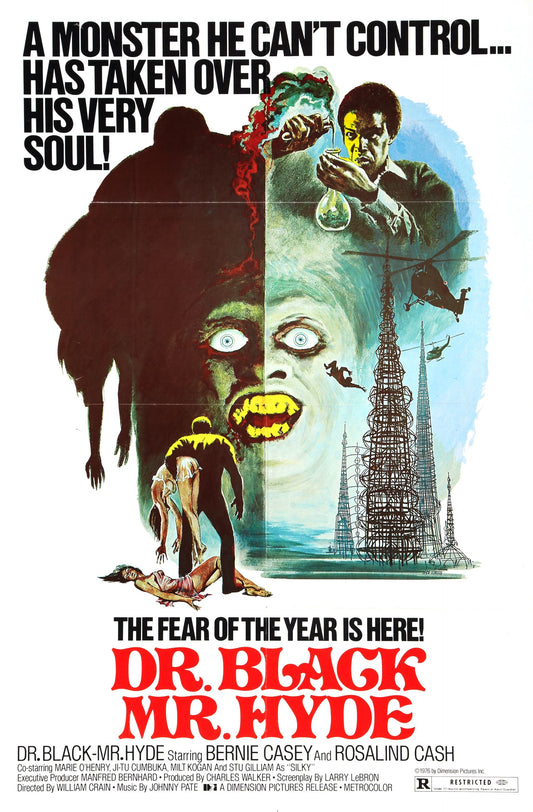 Dr Black Mr Hyde 01 Movie Magnet