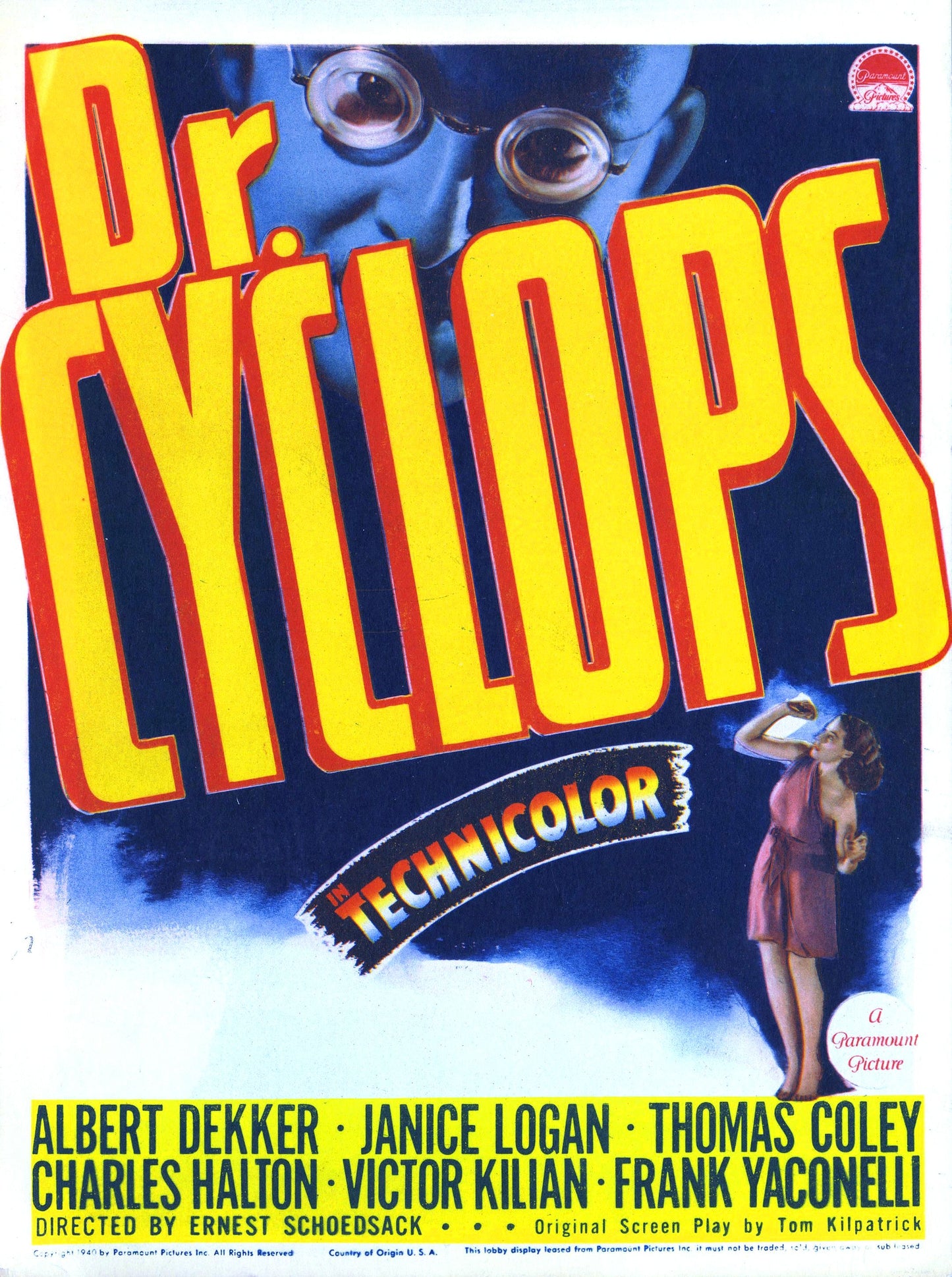 Dr Cyclops 02 Movie Magnet