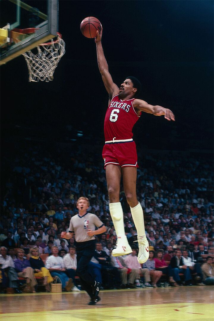 Dr J Julius Erving American Basketball Match Jigsaw Puzzle