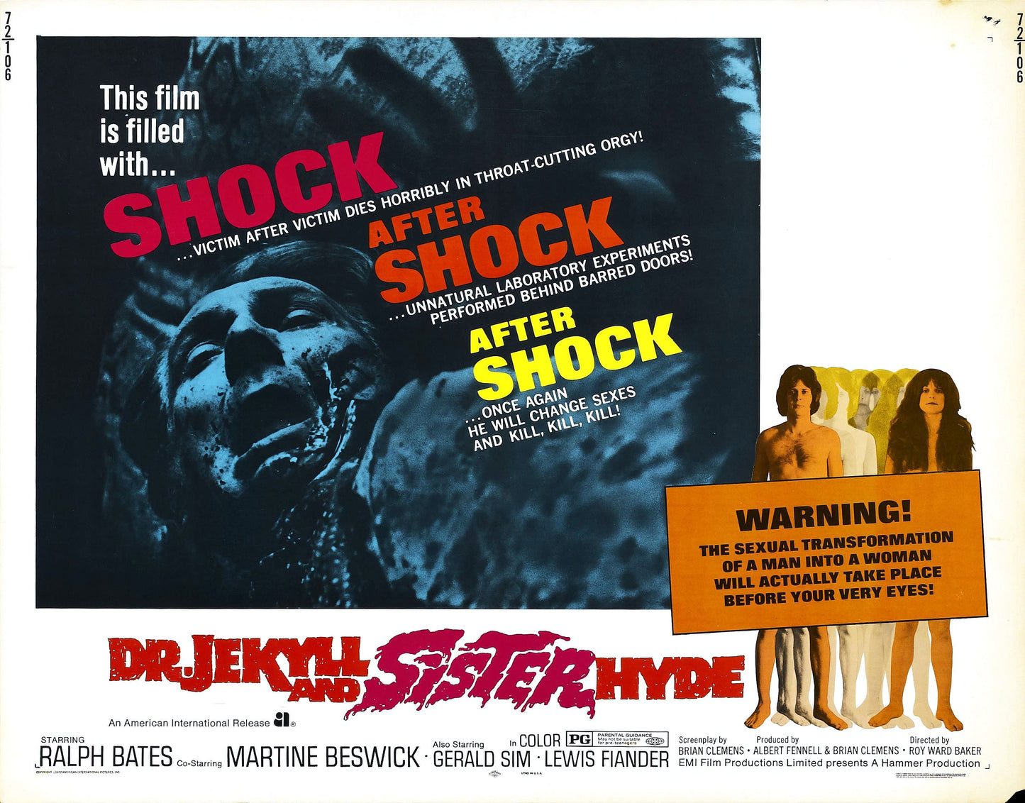 Dr Jekyll And Sister Hyde 02 Movie Magnet