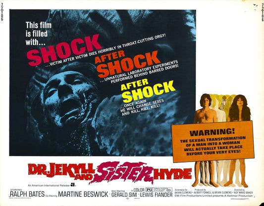 Dr Jekyll And Sister Hyde 02 Movie Magnet