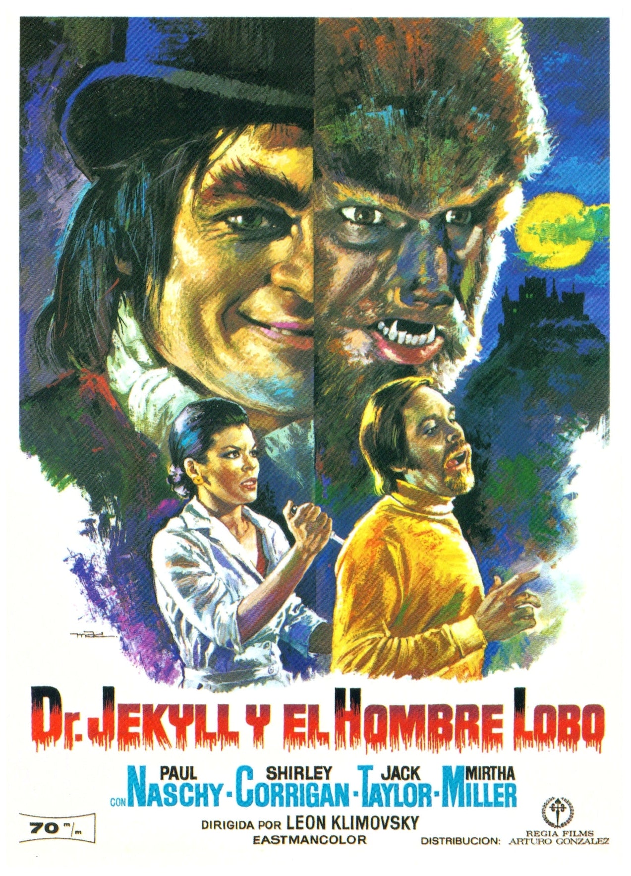 Dr Jekyll Vs Werewolf 01 Movie Magnet
