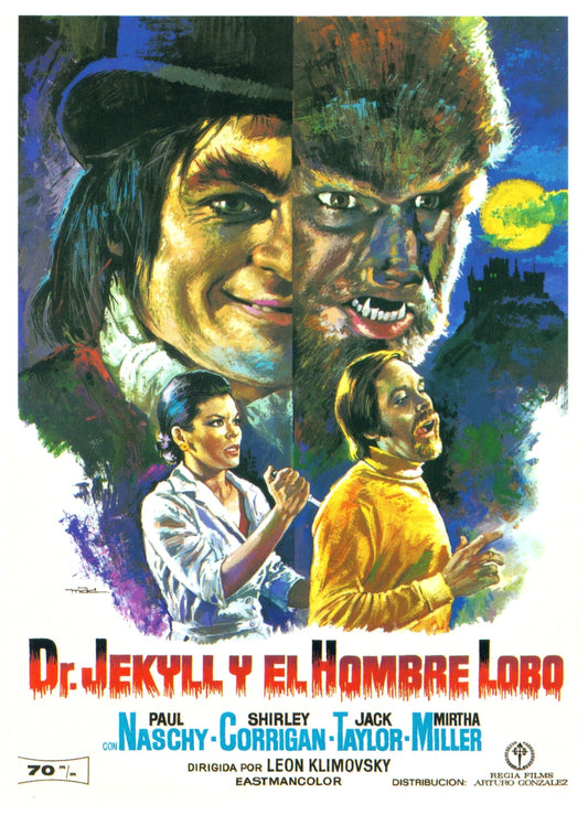 Dr Jekyll Vs Werewolf 01 Movie Magnet