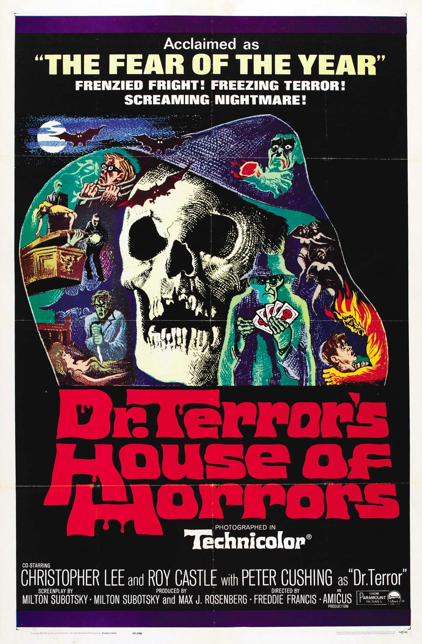 Dr Terrors House Of Horrors 01 Movie Magnet