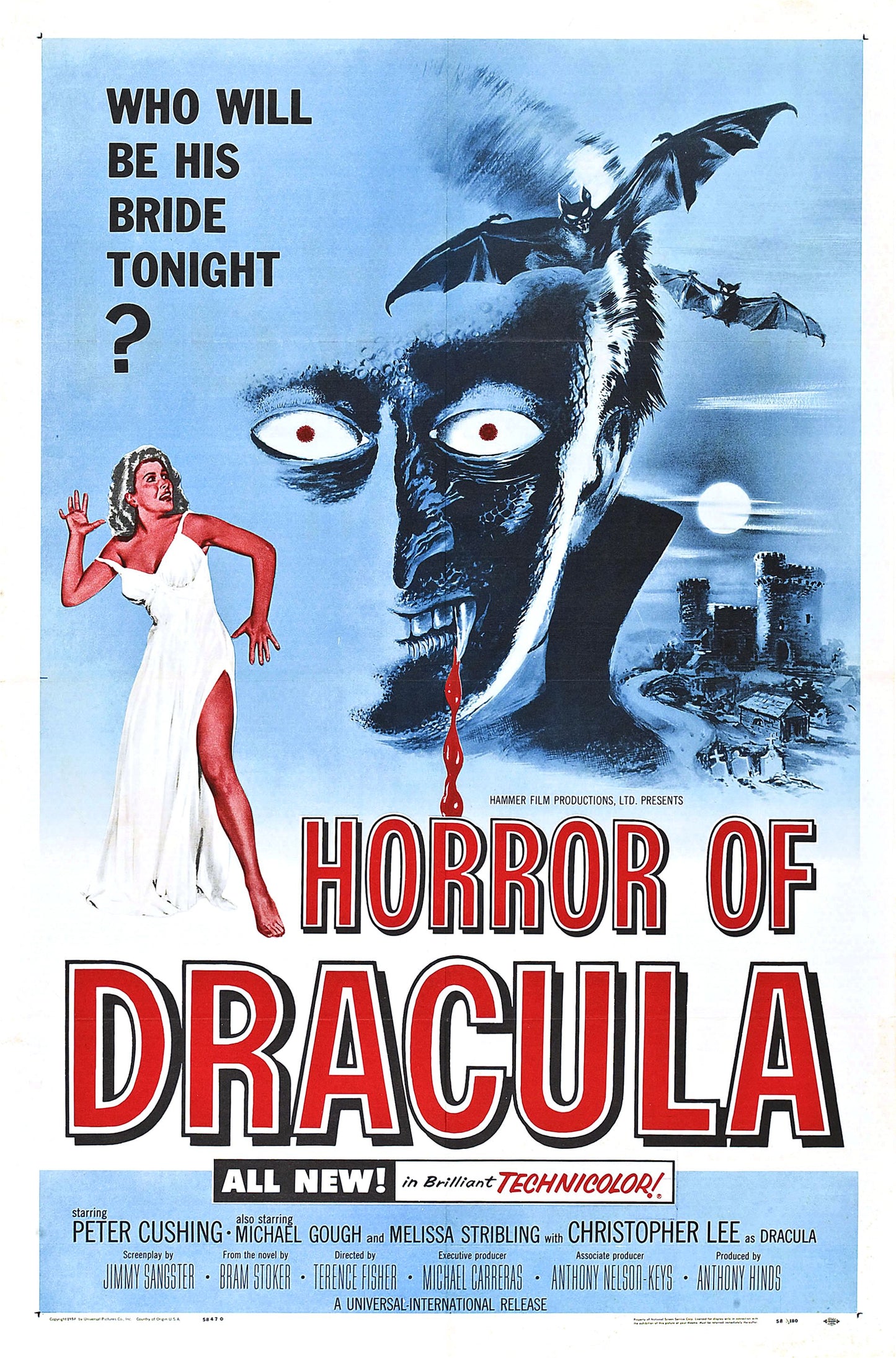 Dracula 1958 01 Movie Magnet