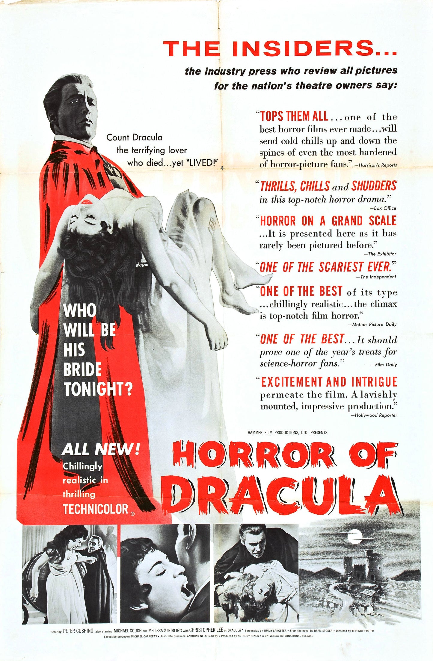 Dracula 1958 11 Movie Magnet