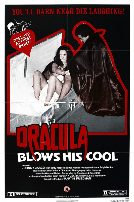 Dracula Blows His Cool 01 Movie Magnet
