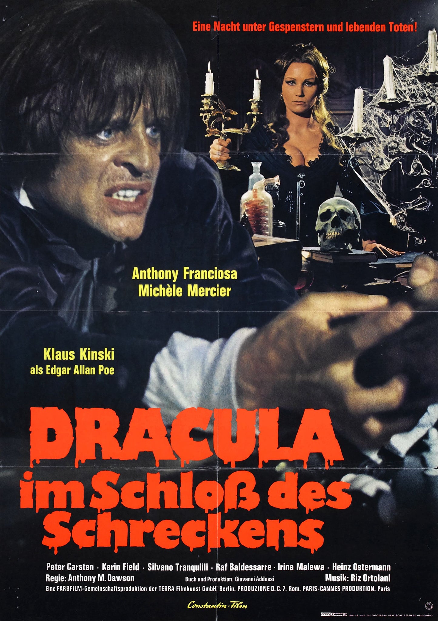 Dracula In Castle Of Blood 01 Movie Keychain