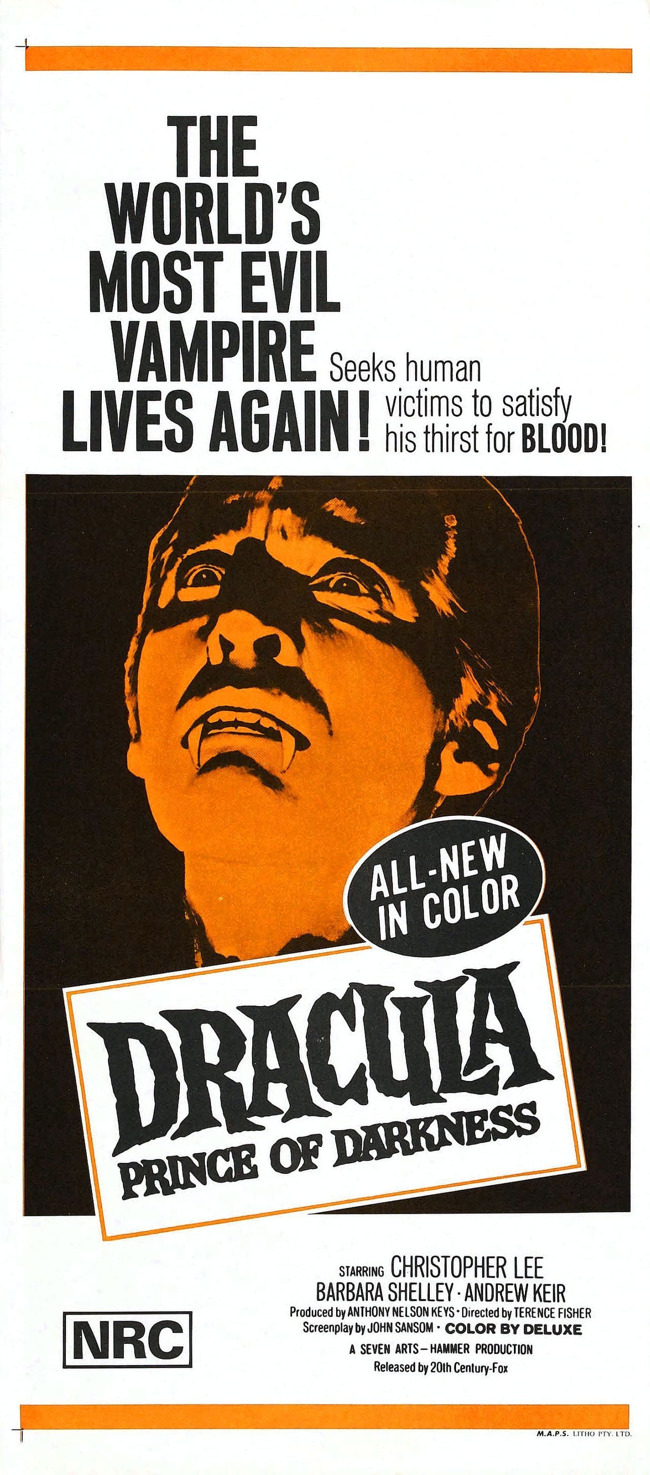 Dracula Prince Of Darkness 01 Movie Magnet