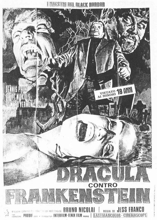 Dracula Prisoner Of Frankenstein 04 Movie Magnet