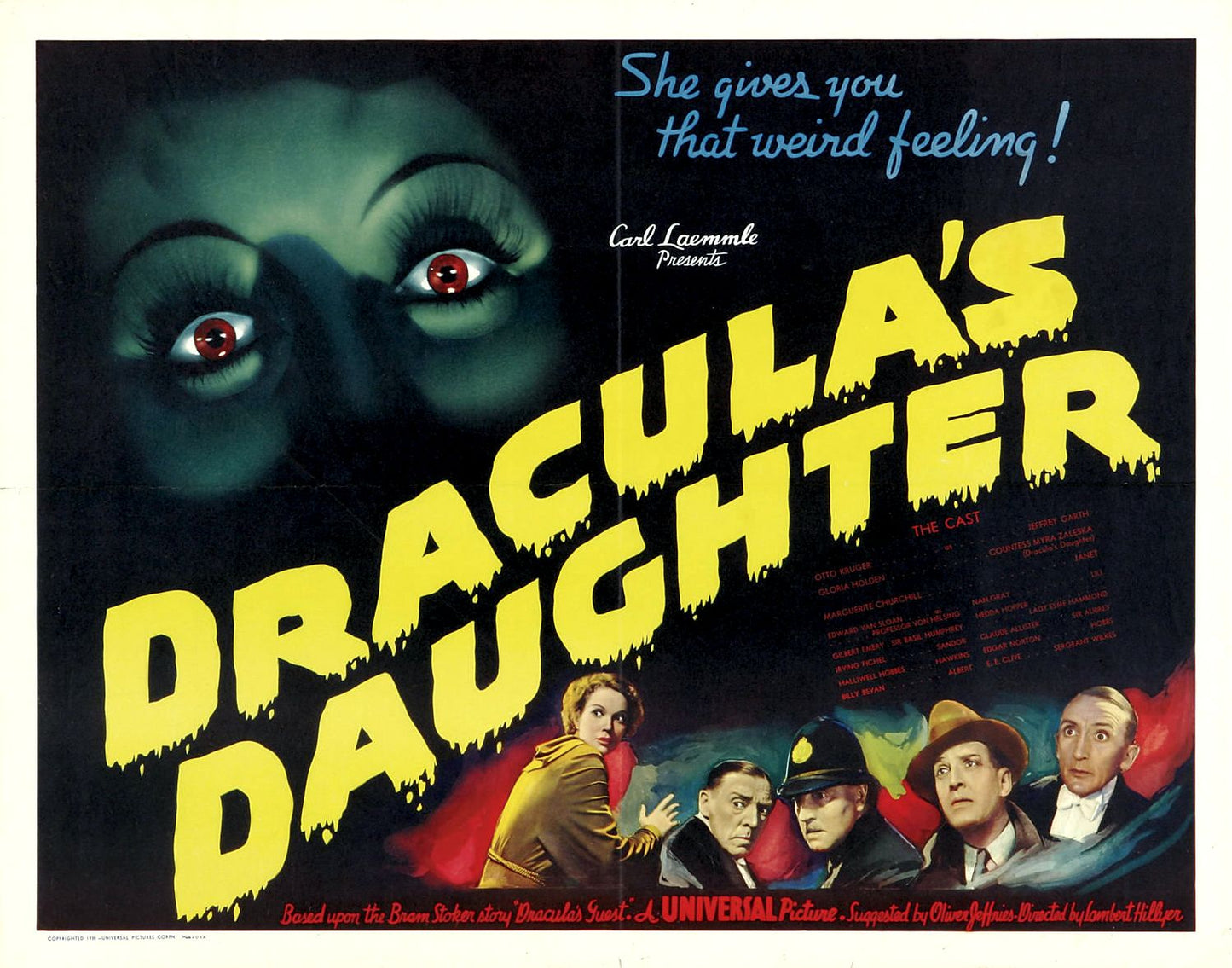 Draculas Daughter 02 Movie Magnet