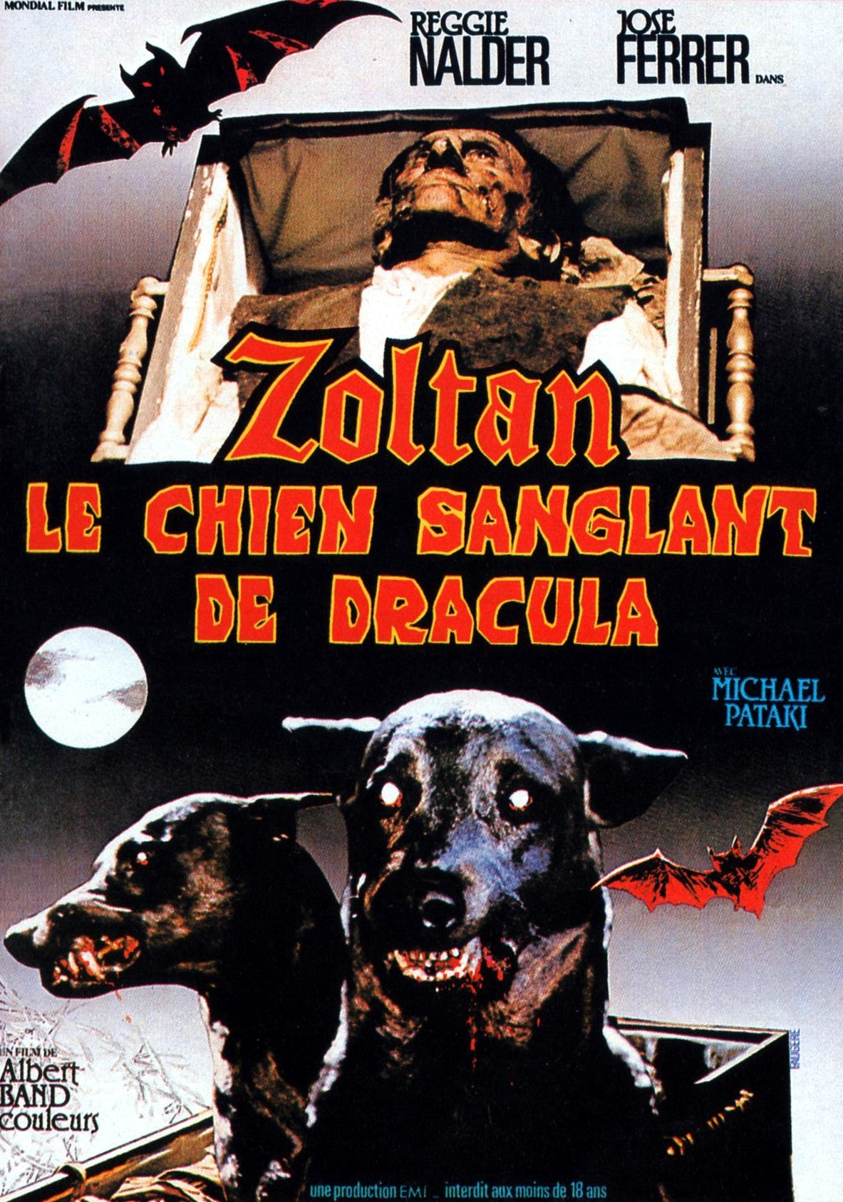 Draculas Dog 02 Movie Magnet