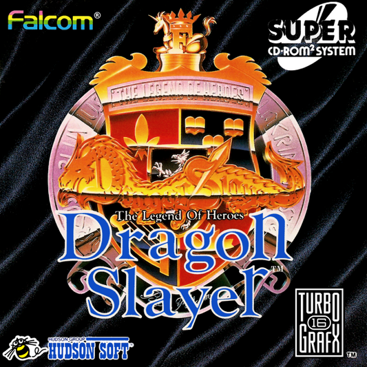 Dragon Slayer The Legend Of Heroes (Cd) Turbografx 16 Print Poster