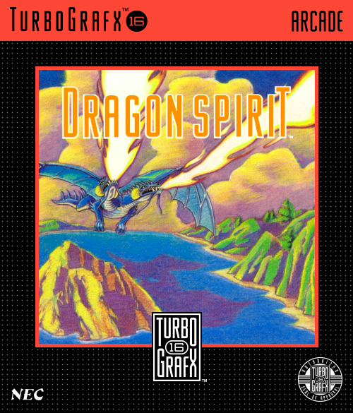 Dragon Spirit Turbografx 16 Keychain