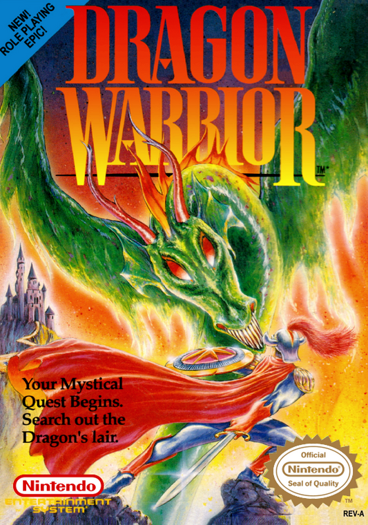 Dragon Warrior (Usa) Nes Print Poster