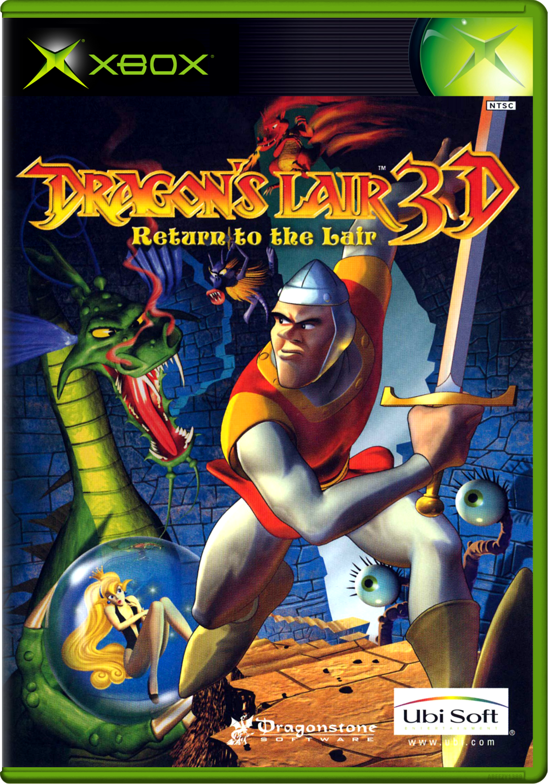 Dragon'S Lair 3D Return To The Lair Xbox Print Poster