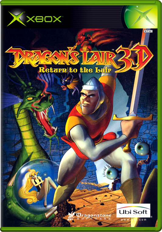 Dragon'S Lair 3D Return To The Lair Xbox Print Poster