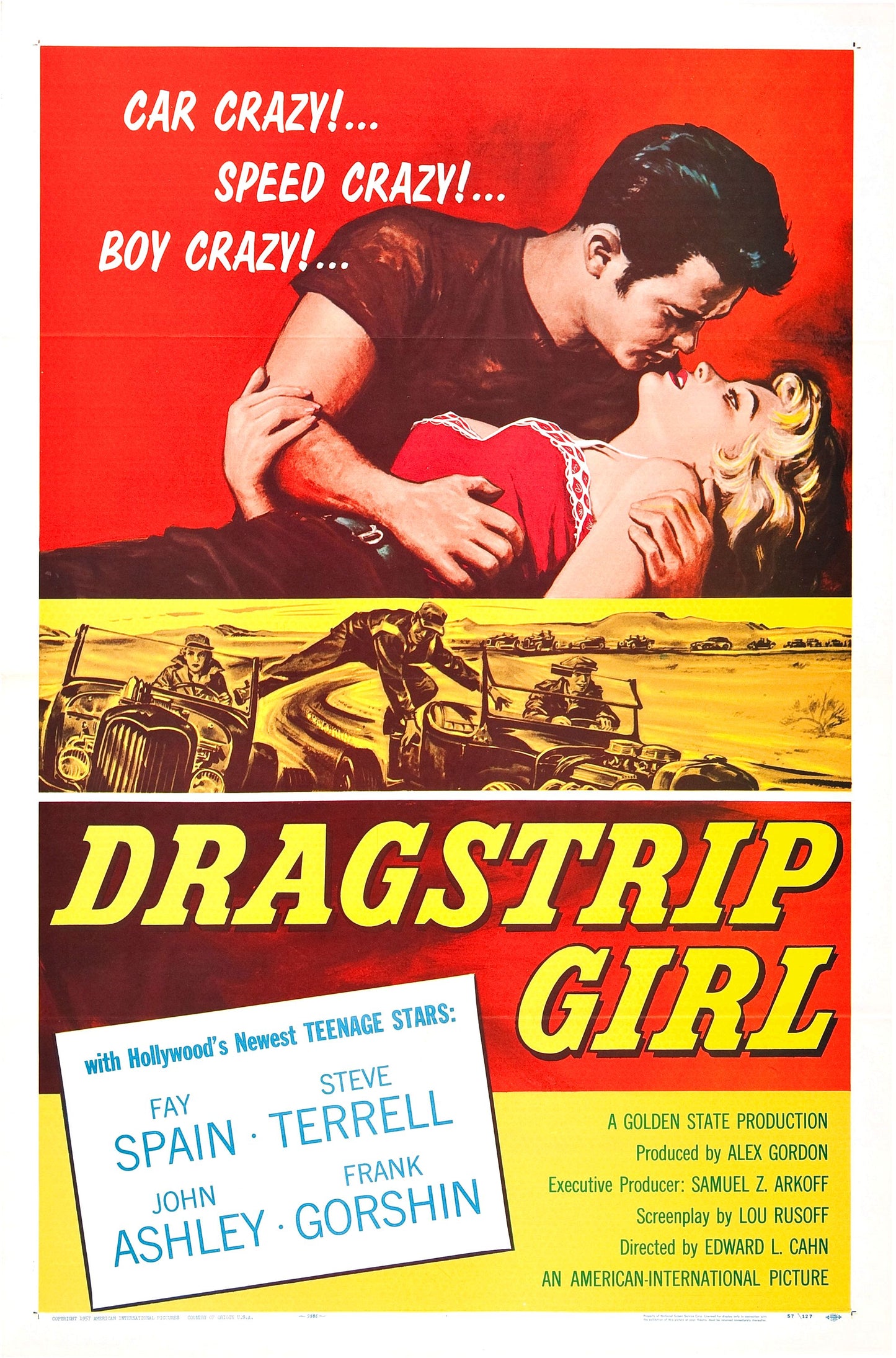 Dragstrip Girl 01 Movie Magnet