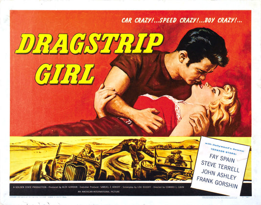 Dragstrip Girl 02 Movie Magnet