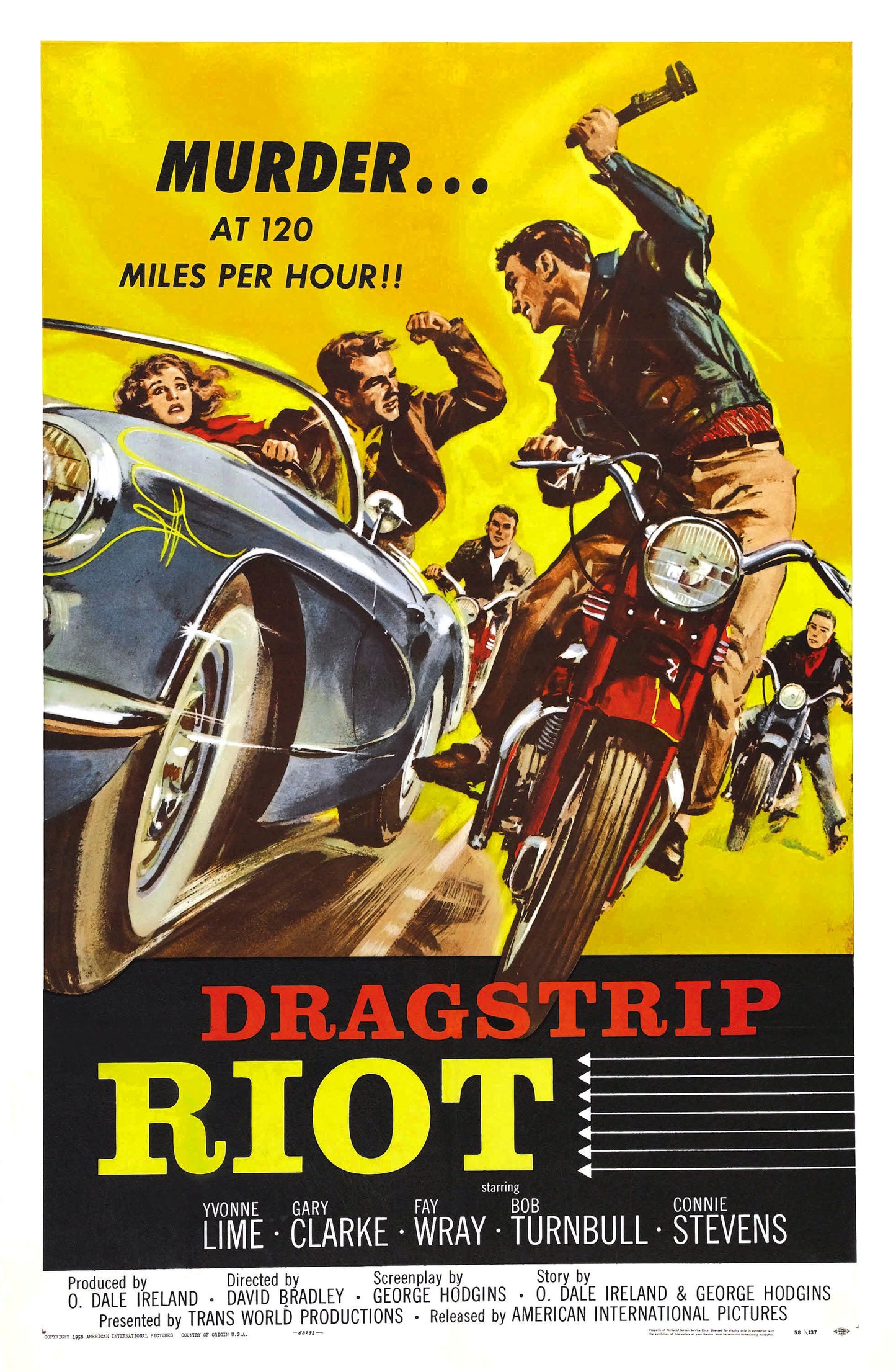 Dragstrip Riot 01 Movie Magnet