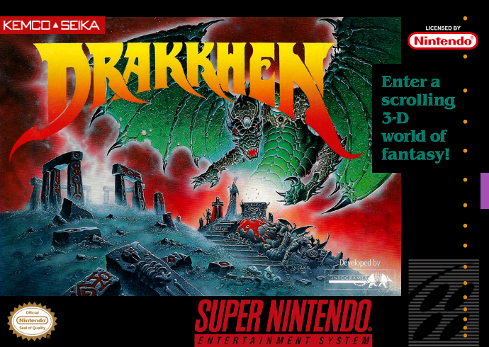Drakkhen (Usa) Snes Keychain