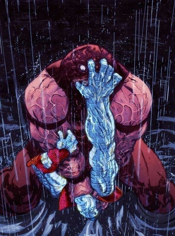 Dramatic Combat Scene Rain Jigsaw Puzzle