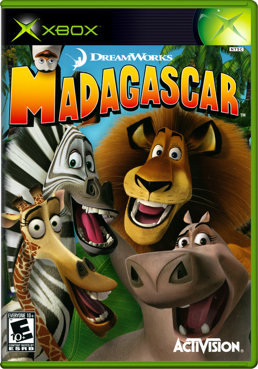 Dreamworks Madagascar (Usa, Europe) Xbox Print Poster