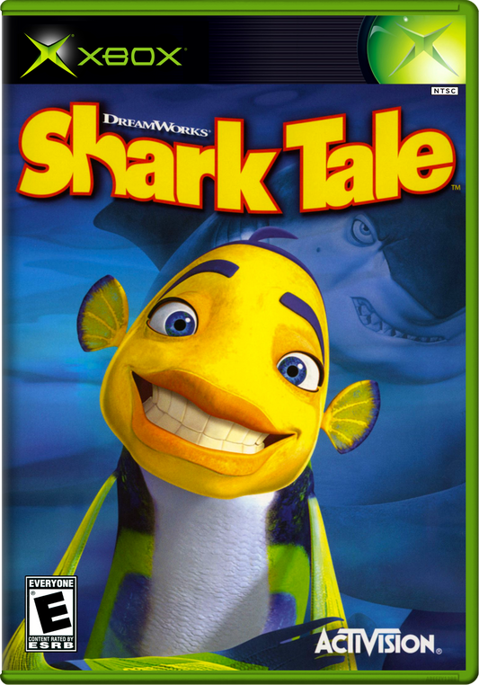 Dreamworks Shark Tale (Usa, Europe) Xbox Print Poster