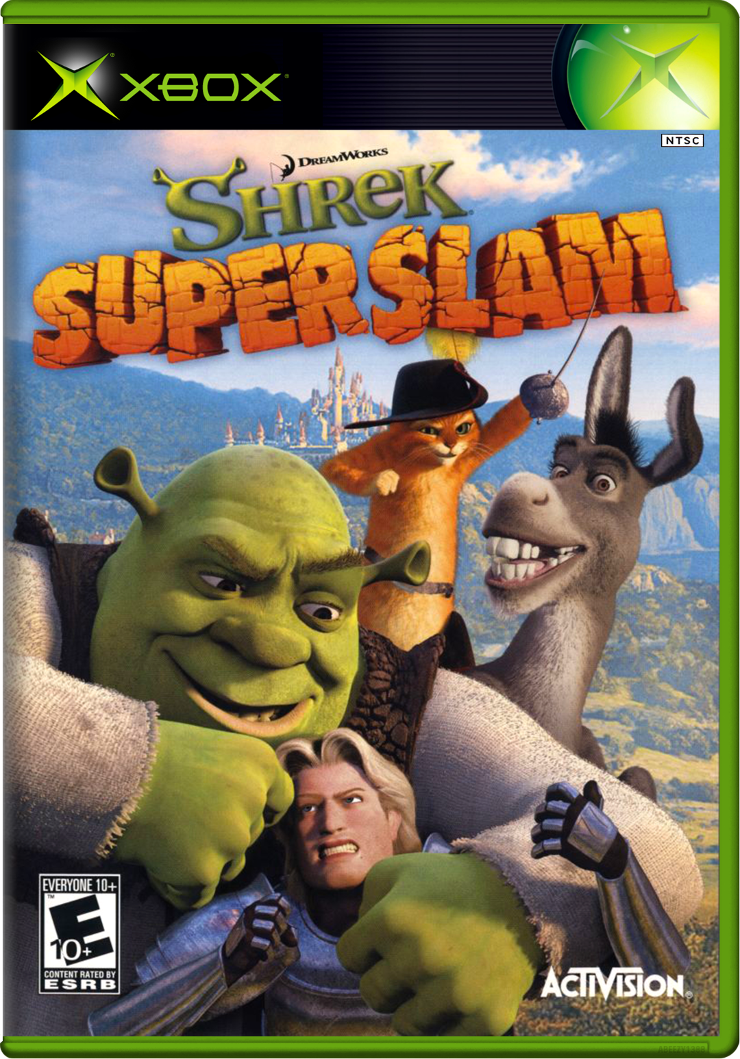 Dreamworks Shrek Superslam Xbox Print Poster
