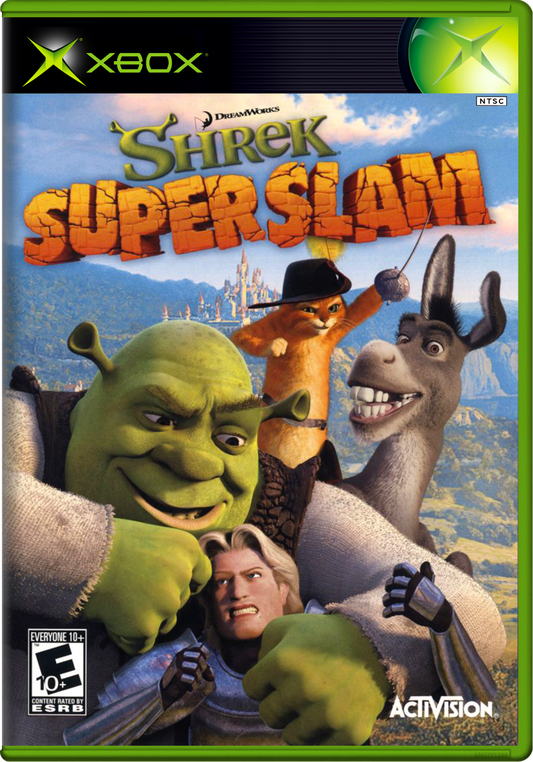 Dreamworks Shrek Superslam Xbox Print Poster