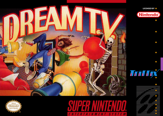 Dream T.V. (Usa) Snes Print Poster