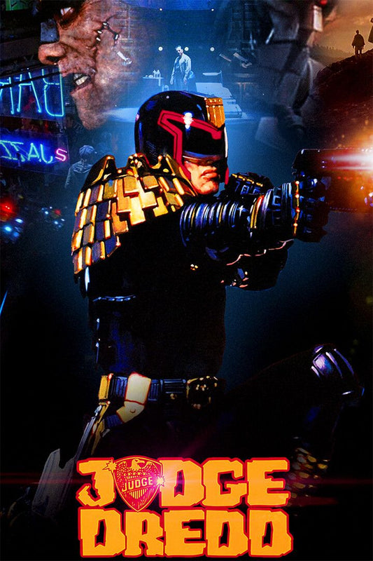 Dreed Judge Comic Heroes Movie Art Home Decor Jigsaw Puzzle