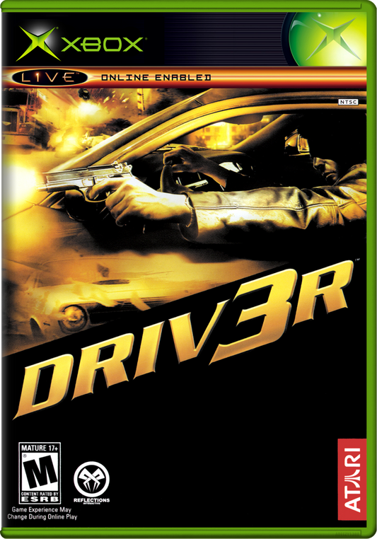 Driv3R (Usa, Europe) Xbox Print Poster