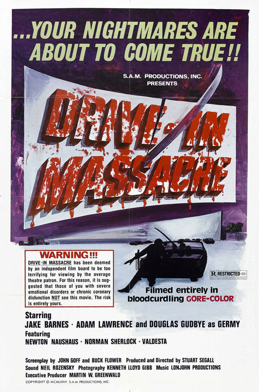 Drive In Massacre 01 Movie Magnet