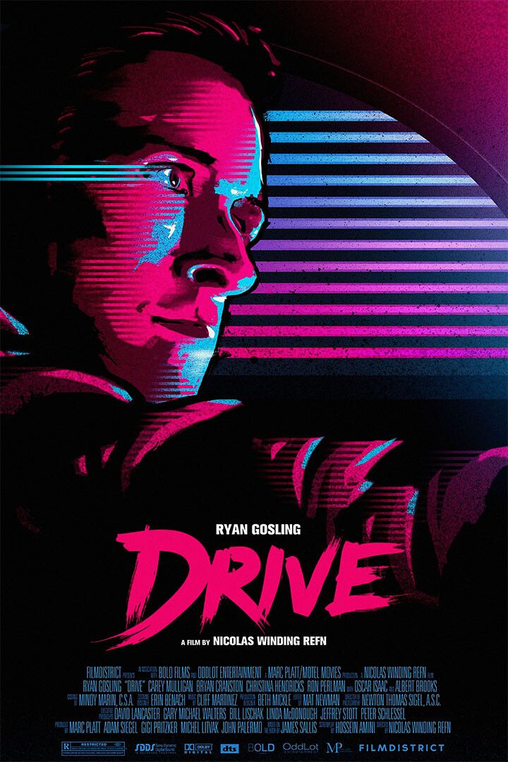 Drive Movie Ryan Gosling Classic Film Comic Action Jigsaw Puzzle