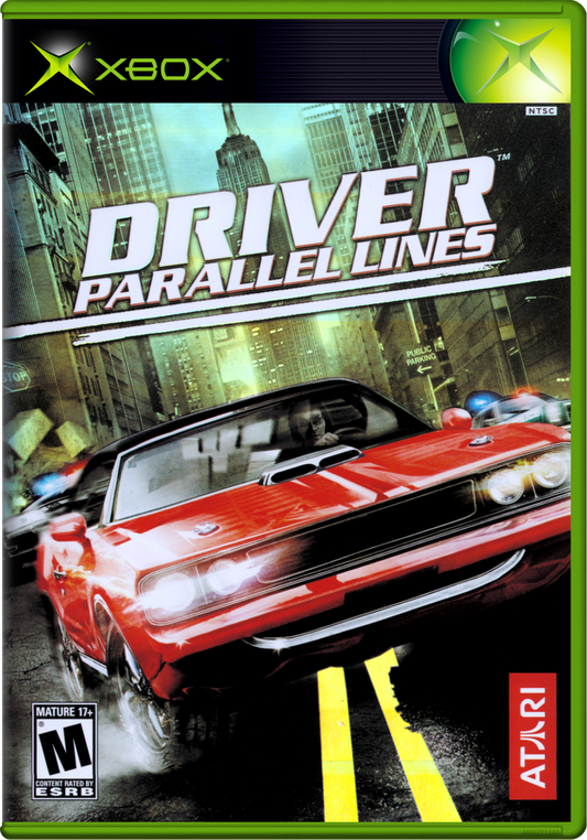 Driver Parallel Lines (Usa, Europe) Xbox Print Poster