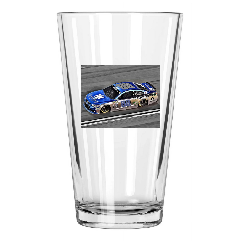 Driver Dale Earnhardt Jr Photo Amelia Nationwide Nascar Pint Beer Drinking Glass