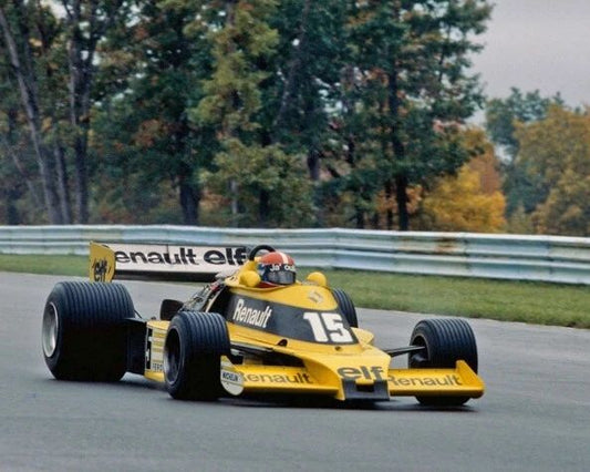 Driver Jean Pierre Jabouille Glossy Keychain 1977 Us Grand Prix Keychain