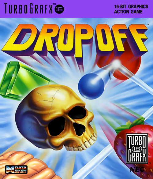 Drop Off Turbografx 16 Print Poster