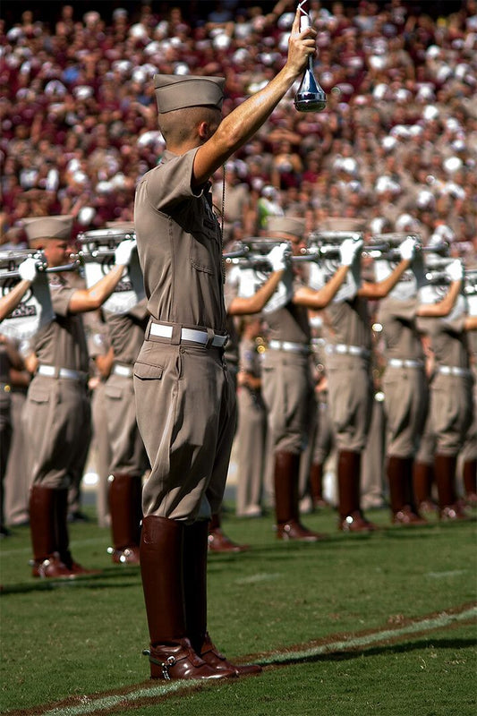 Drum Major Military Ceremony Jigsaw Puzzle Print Jigsaw Puzzle