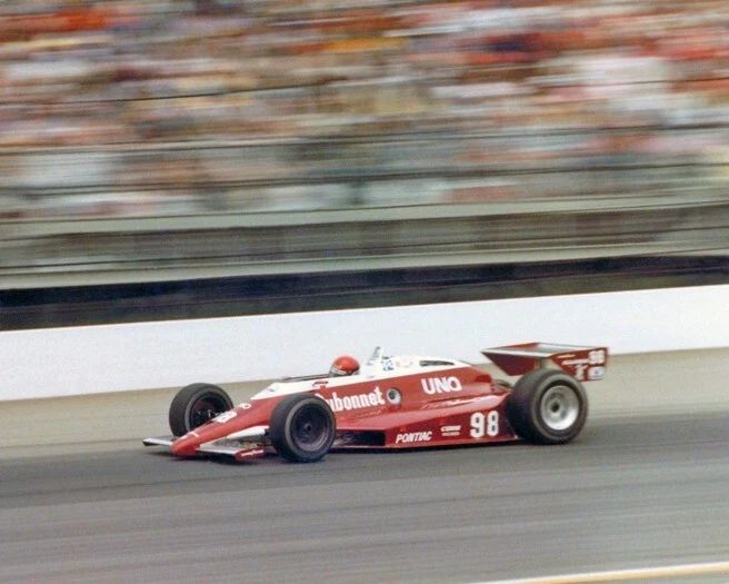 Dubonnet Eagle Kevin Cogan Glossy Keychain 1984 Indianapolis 500 Keychain