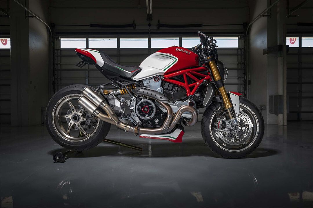 Ducati Monster 1200 Tricolore By Motovation Jigsaw Puzzle