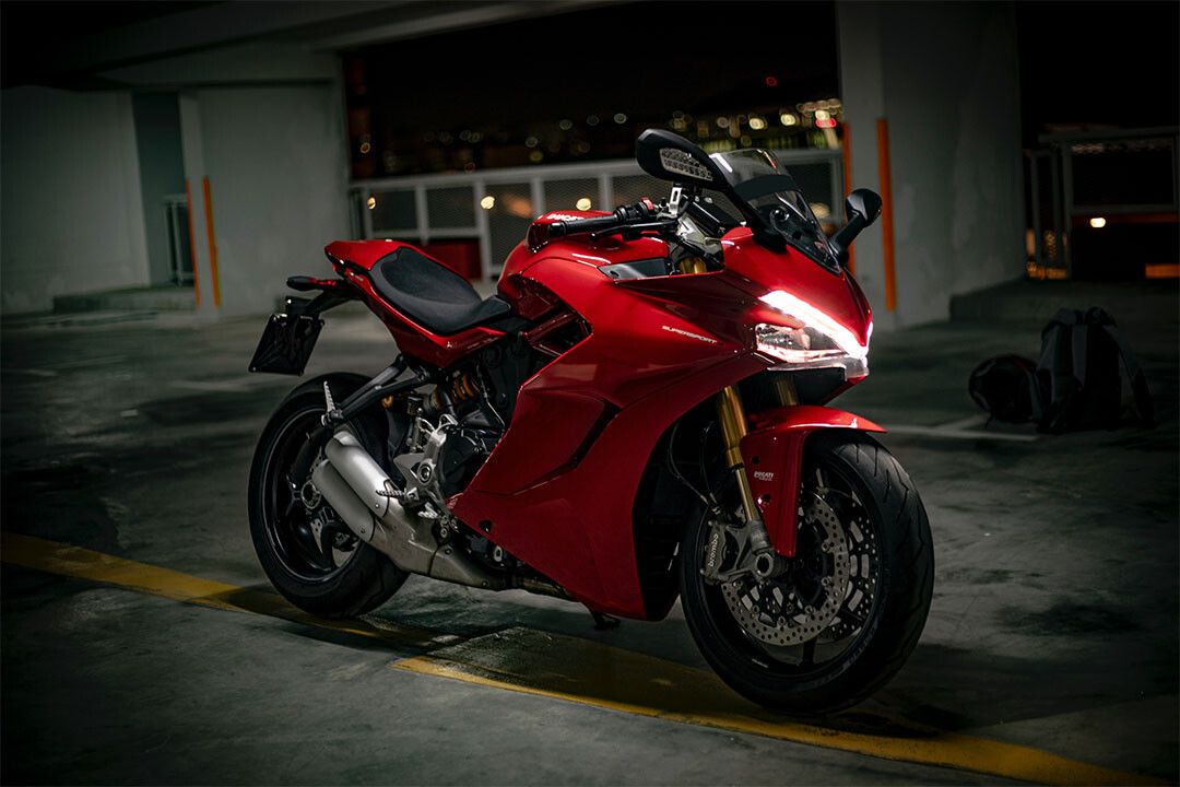 Ducati Super Sport S Red Motorcycle Sports Jigsaw Puzzle