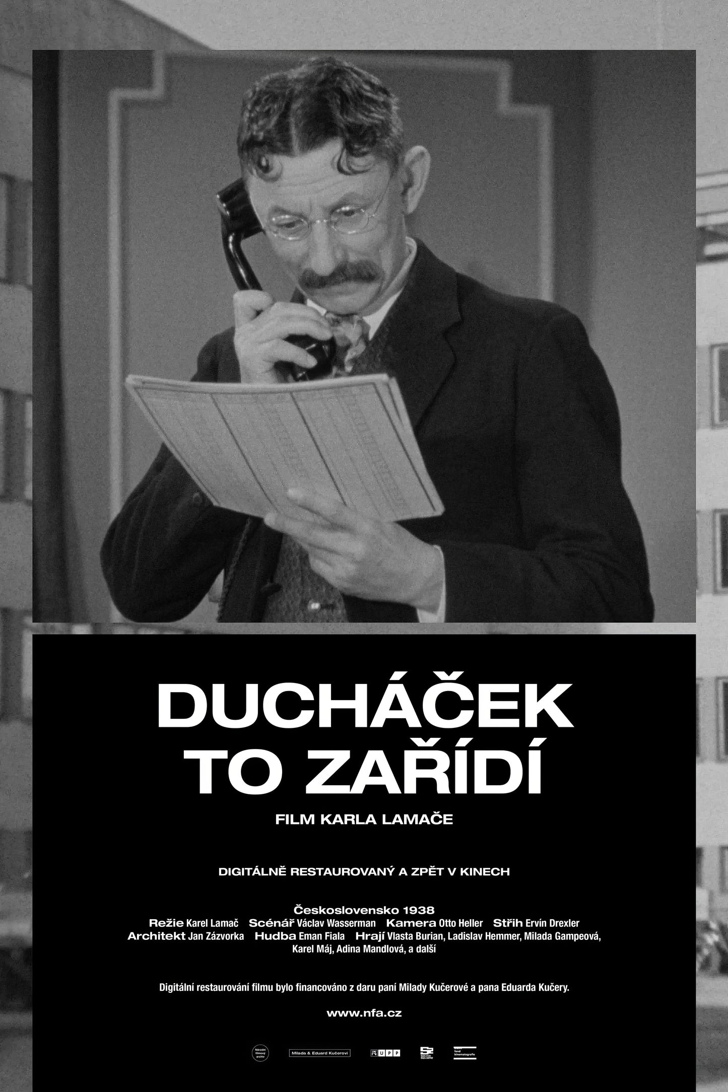Duchacek Will Fix It (1938) Movie Magnet