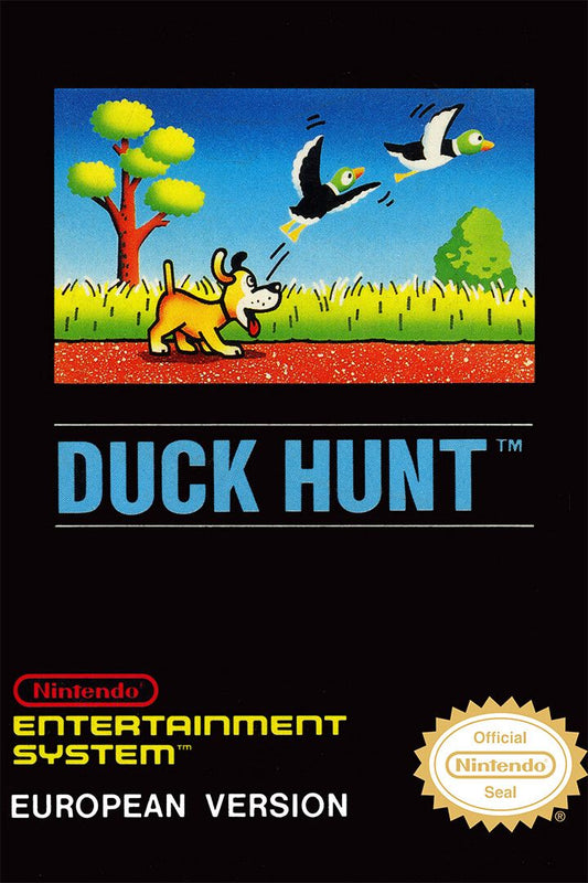 Duck Hunt Classic Vintage Arcade Jigsaw Puzzle