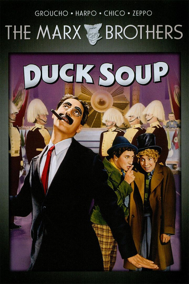 Duck Soup Movie Comedy Musical Painting Jigsaw Puzzle