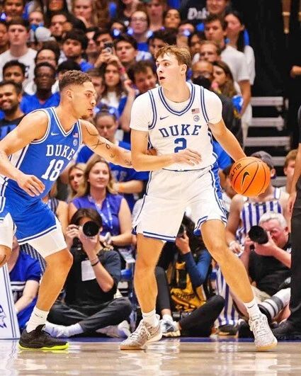 Duke Blue Devils Cooper Flagg Glossy Magnet Scrimmage Magnet