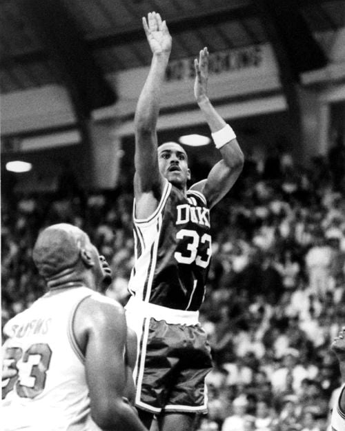 Duke Blue Devils Grant Hill Glossy Magnet College Basketball Magnet